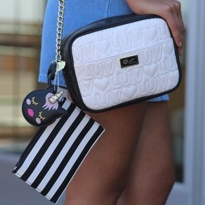 Betsey Johnson crossbody purse